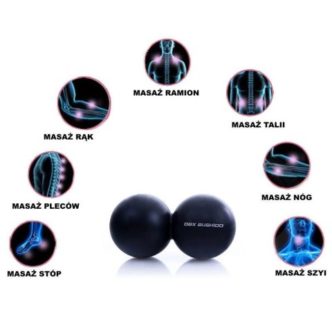 Piłka do masażu podwójna duoball Lacrosse