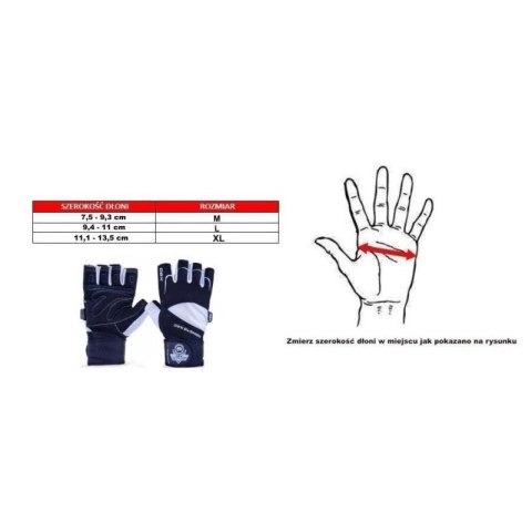 Rękawiczki na siłownię | WG-162 | M