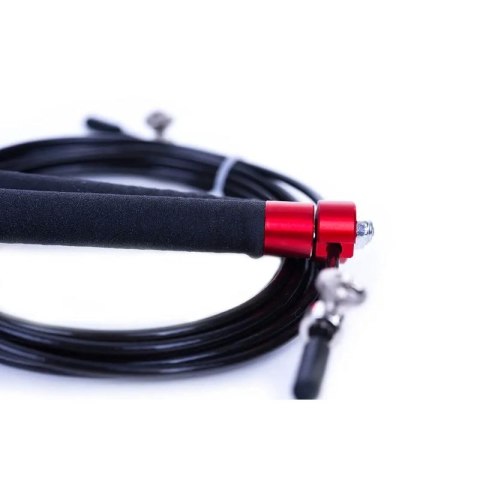 Skakanka aluminiowa z łożyskami, 3-metrowa | czerwona | SK54