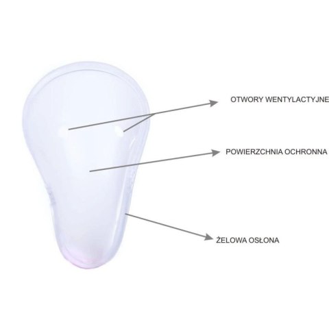 Suspensor Męski Ochraniacz Krocza - Biały -M