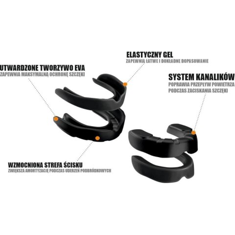 Żelowy ochraniacz na zęby + pudełko - Kły | GelTech
