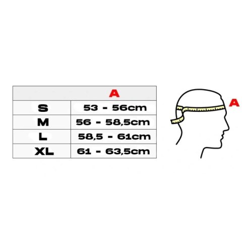 Kask bokserski M - Black Master