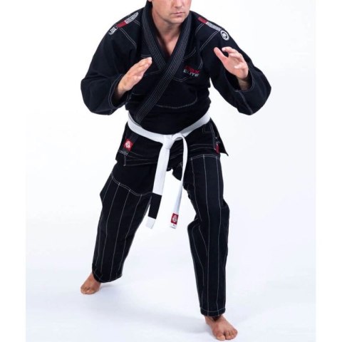 Kimono / GI do treningu BJJ - Czarne DBX ELITE A0 + PAS A0