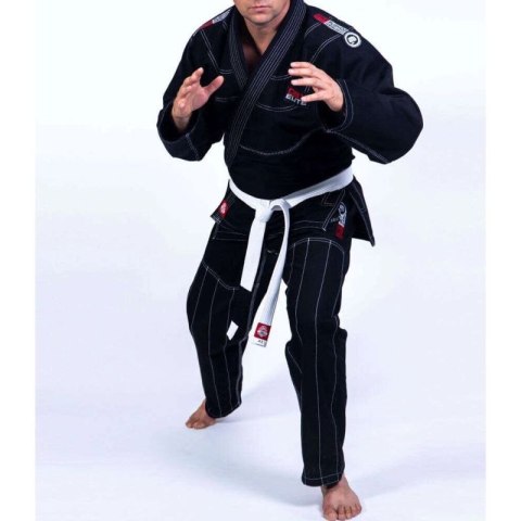 Kimono / GI do treningu BJJ - Czarne DBX ELITE A0 + PAS A0