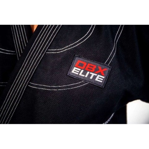 Kimono / GI do treningu BJJ - Czarne DBX ELITE A0 + PAS A0