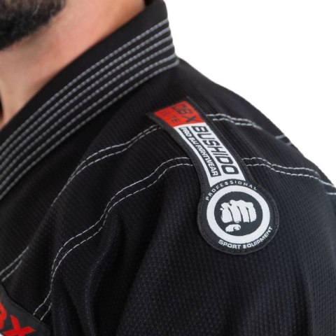 Kimono / GI do treningu BJJ - Czarne DBX ELITE A0 + PAS A0