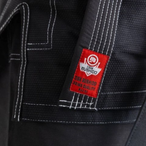 Kimono / GI do treningu BJJ - Czarne DBX ELITE A0 + PAS A0