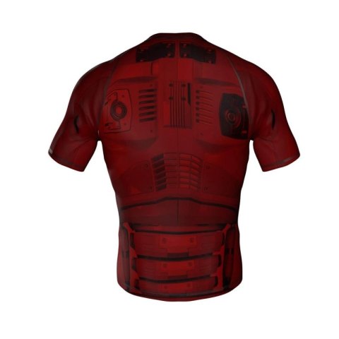 Koszulka kompresyjna "Cyborg" typu Rashguard powstała z materiału DBX MORE DRY M