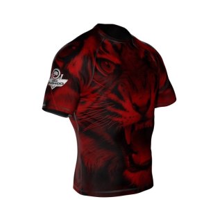 Koszulka kompresyjna "Leone" typu Rashguard powstała z materiału DBX MORE DRY M
