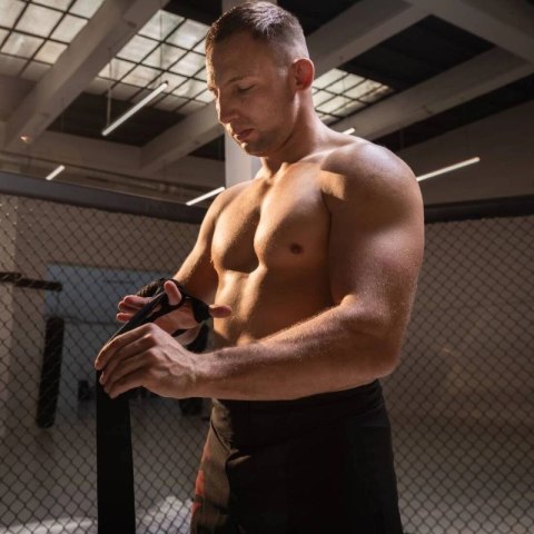 Owijki bokserskie z żelową osłoną na kostki | DBX-GM-1