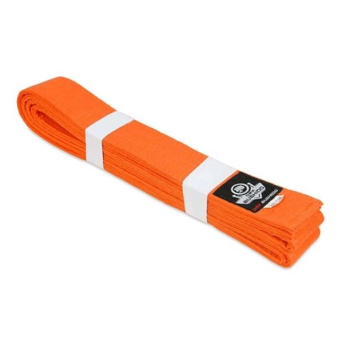 Pas do kimona karate - pomarańczowy 260 cm