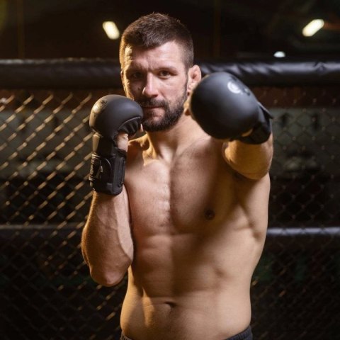 Rękawice MMAsparingowe M - Black Master - Valor Series