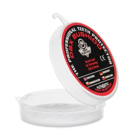 Żelowy ochraniacz na zęby + pudełko - biało-złoty | GelTech