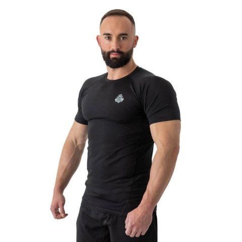 Rashguard krótki rękaw czarny BlackRS - S
