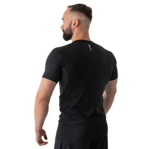 Rashguard krótki rękaw czarny BlackRS - S