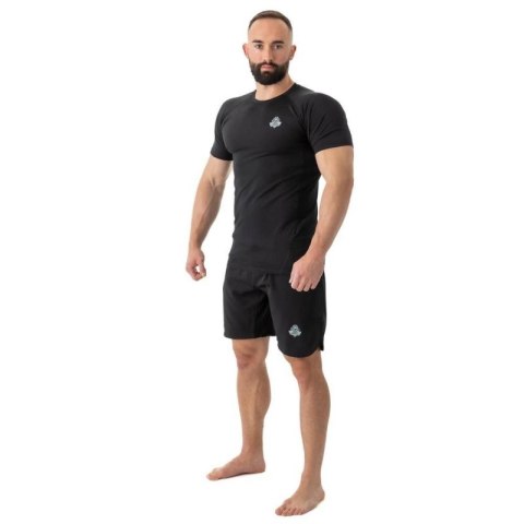 Rashguard krótki rękaw czarny BlackRS - S