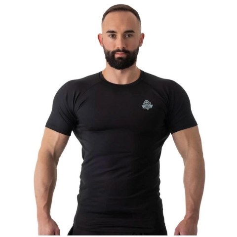 Rashguard krótki rękaw czarny BlackRS - S