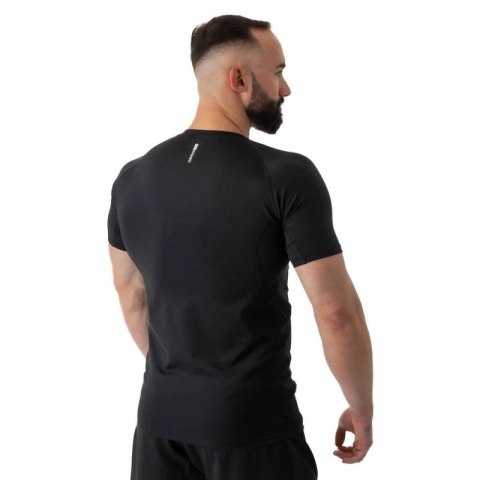 Rashguard krótki rękaw czarny BlackRS - S