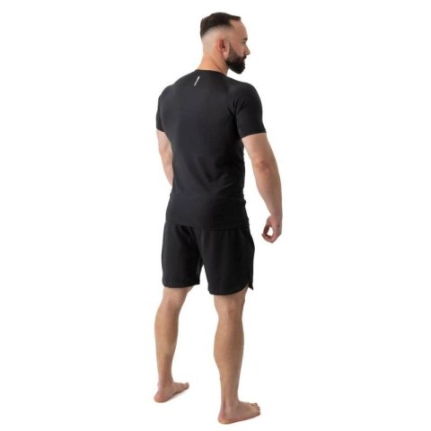 Rashguard krótki rękaw czarny BlackRS - S