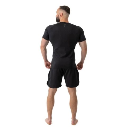 Rashguard krótki rękaw czarny BlackRS - S