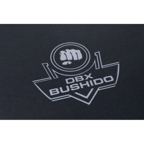 Rashguard szary krótki rękaw logo DBX Bushido