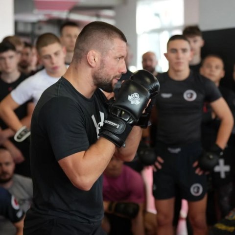 Rękawice MMAsparingowe M - Warrior Black - LegacySeries