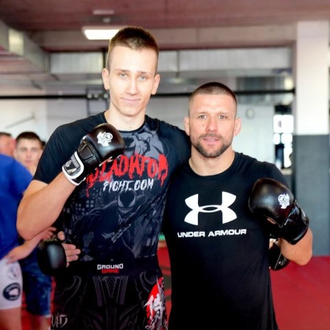 Rękawice MMAsparingowe M - Warrior Black - LegacySeries