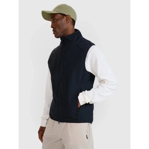 Bezrękawnik ze stójką męski 4F 4FWSS25TVJAM194-20S