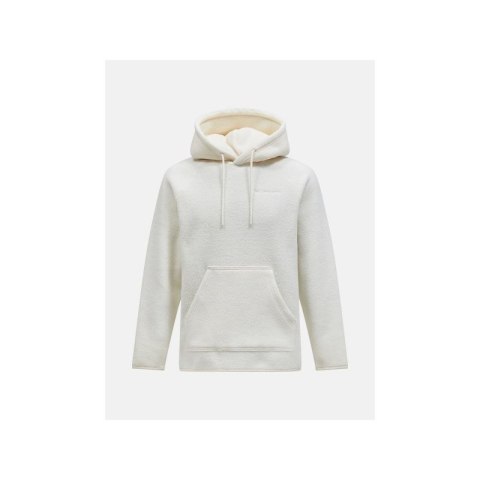 Bluza Peak Performance M Fleece Hood bialy