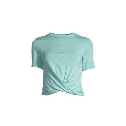 Koszulka CASALL Delight Short Wrap Tee miętowy