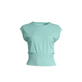 Koszulka CASALL Seamless Graphical Rib Tee miętowy