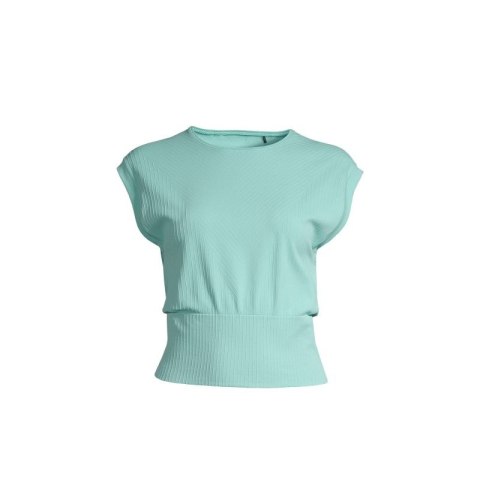Koszulka CASALL Seamless Graphical Rib Tee miętowy