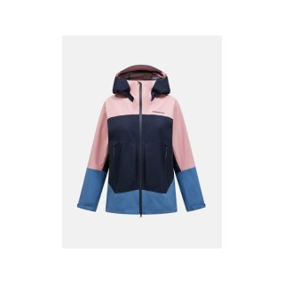 Kurtka narciarska Peak Performance W Vislight Gore-Tex C-Knit różowy