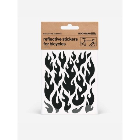 Naklejka BOOKMAN Reflective Stickers Flames