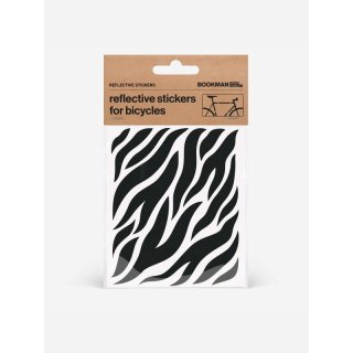Naklejka BOOKMAN Reflective Stickers Zebra