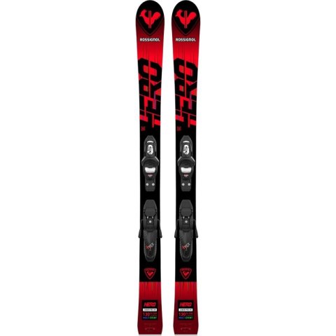 Narty dziecięce ROSSIGNOL HERO JR Multi-Event + wiązania LOOK Kid 4 GW