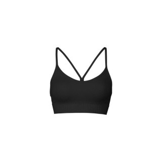 Top sportowy CASALL Seamless Graphical Rib Sports Top czarny