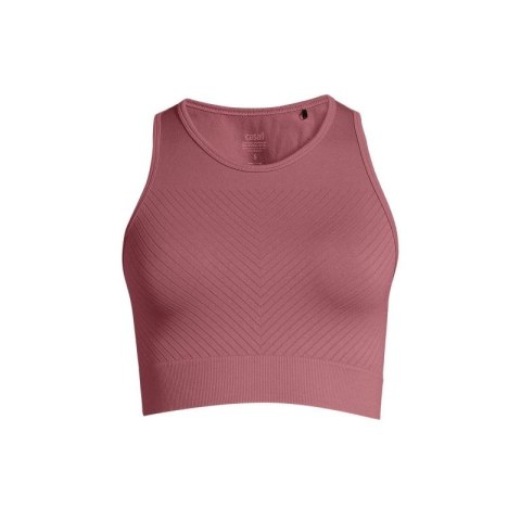 Top treningowy CASALL Essential Block Seamless Sport Top różowy