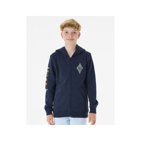 Bluza RIP CURL Tube Heads Zip Thru Hood -Boy granatowy
