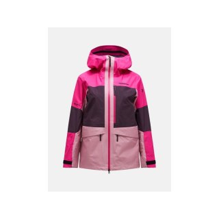 Kurtka Peak Performance W Gravity Gore-Tex 3L Jac fioletowy