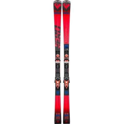 Narty ROSSIGNOL HERO ELITE LT Ti + wiązania LOOK NX12 Konect GW B80 Blk Hot Red