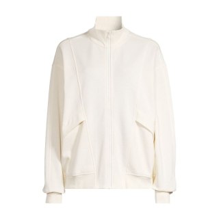 Bluza CASALL Comfy Full Zip Sweater biały