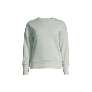 Bluza CASALL Natural Dye Terry Crew Neck pistacjowy