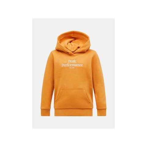 Bluza Peak Performance Jr Original Hood pomarańczowy