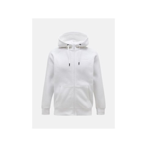 Bluza Peak Performance M Original Small Logo Zip Hood biały