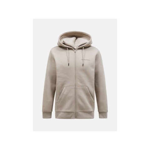 Bluza Peak Performance M Original Small Logo Zip beżowy