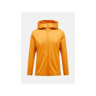 Bluza Peak Performance M Rider Tech Zip Hood pomarańczowy