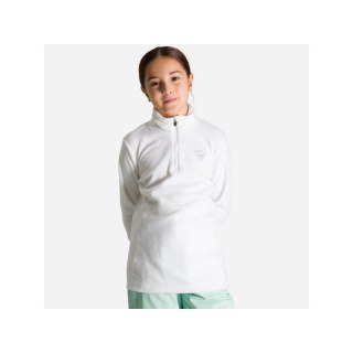 Bluza ROSSIGNOL Girl 1/2 Zip Fleece biały