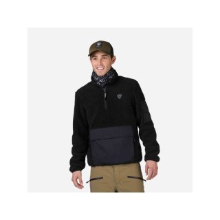 Bluza Rossignol Fleece Anorak czarny
