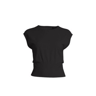 Koszulka CASALL Seamless Graphical Rib Tee czarny